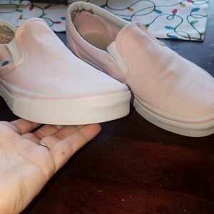 Baby pink VANS